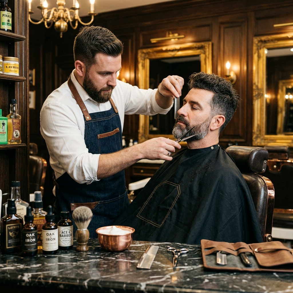 Tallado Capilar más Barba - Ricardo Haircuts Barbiere